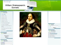 William Shakespeare's Sonnets - Home page