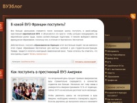 ВУЗблог - о том как выбрать профессию и ВУЗ. Куда пойти учиться